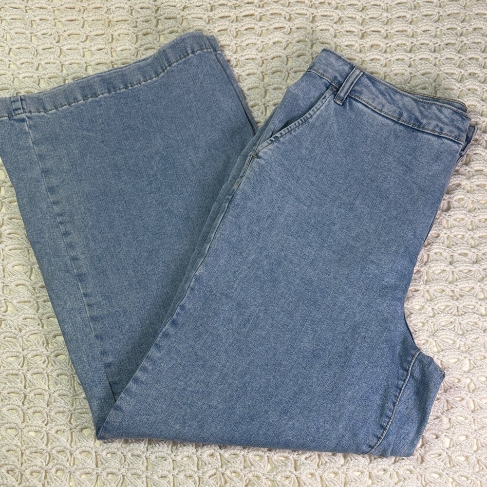 Style & Co. Classic Blue Wide Leg Women's Jeans